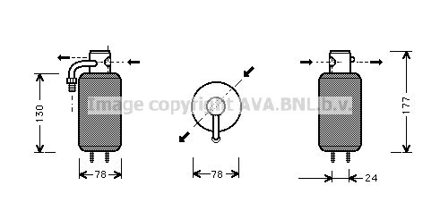 AVA QUALITY COOLING Осушитель, кондиционер VWD051